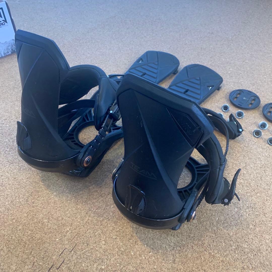 ナイトロ　スノーボード　バインディング　ジャンク品