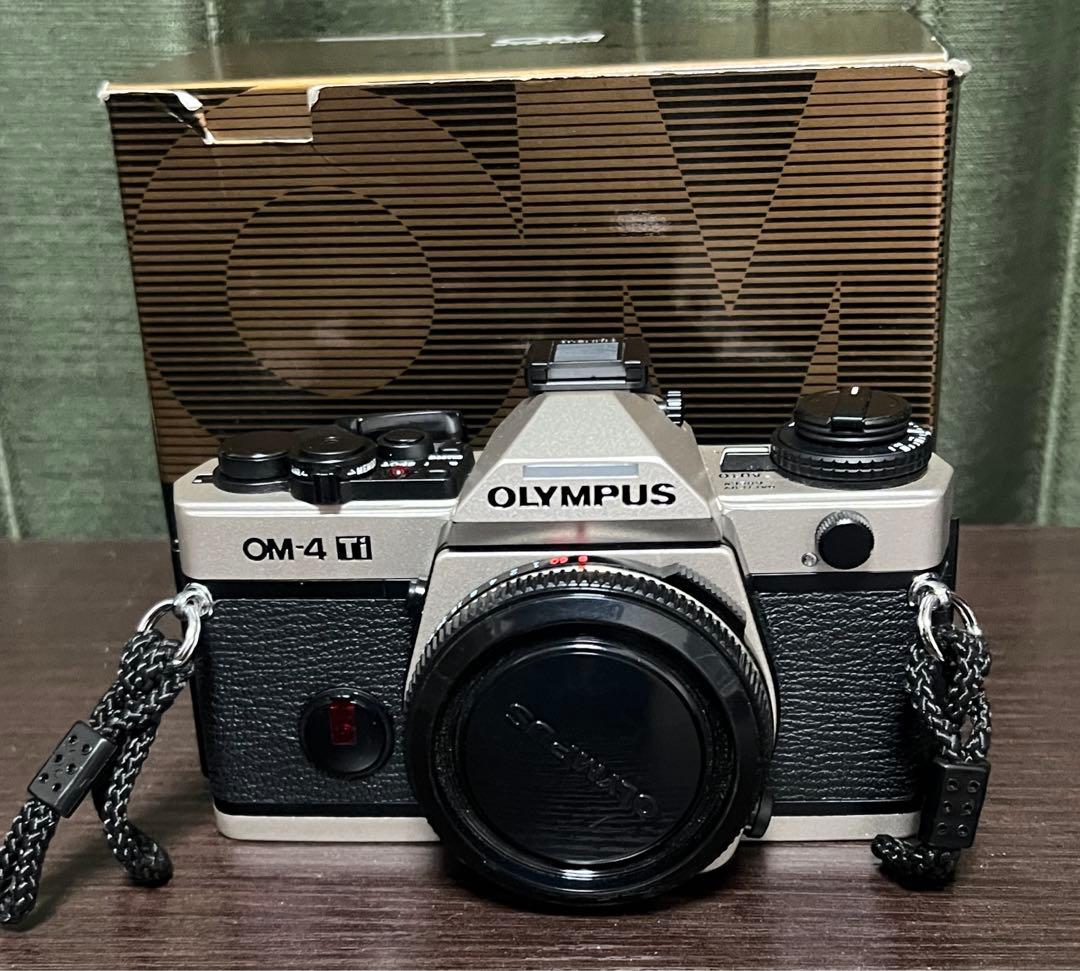 極上美品　オリンパス OM-4Ti チタン