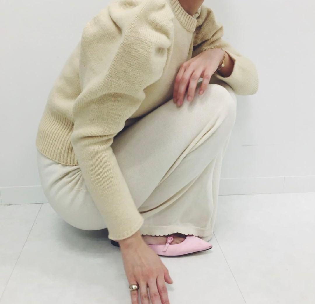 エディットフォールル　SHETLAND パフスリーブ　EDIT.FOR LULU