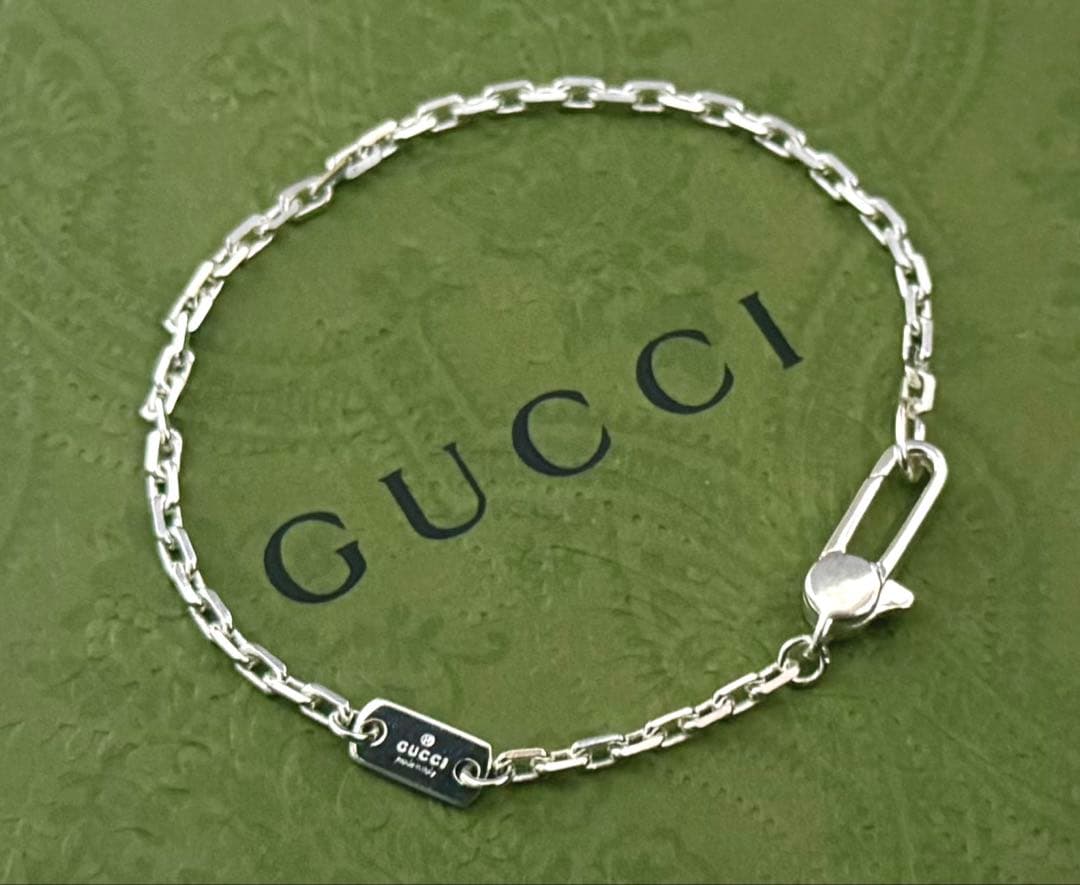 ⭐︎極美品 GUCCI グッチ ブレスレット シルバー925