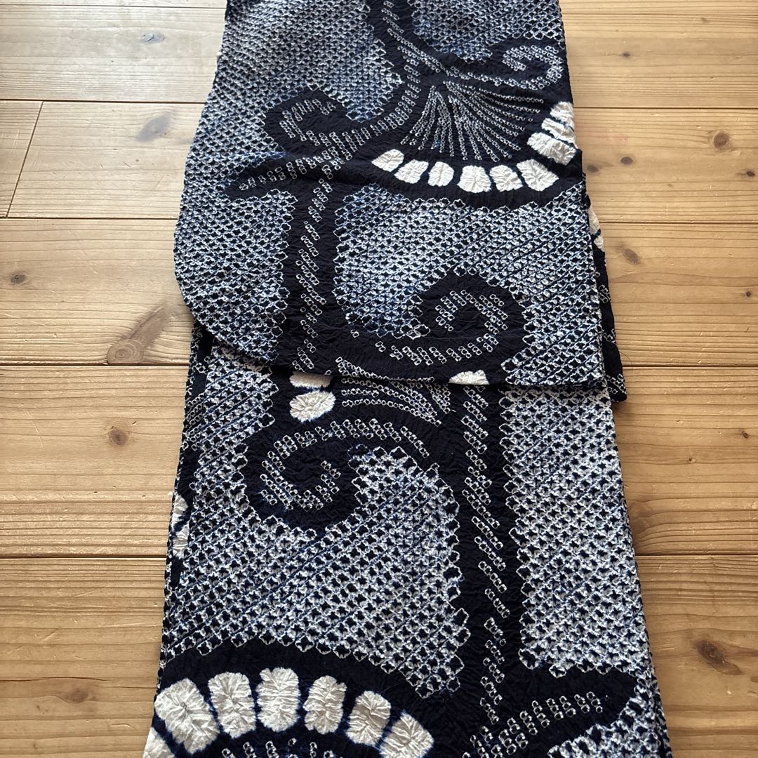 浴衣 3点 有松絞り浴衣 リメイク 昭和レトロ まとめ売り 古布