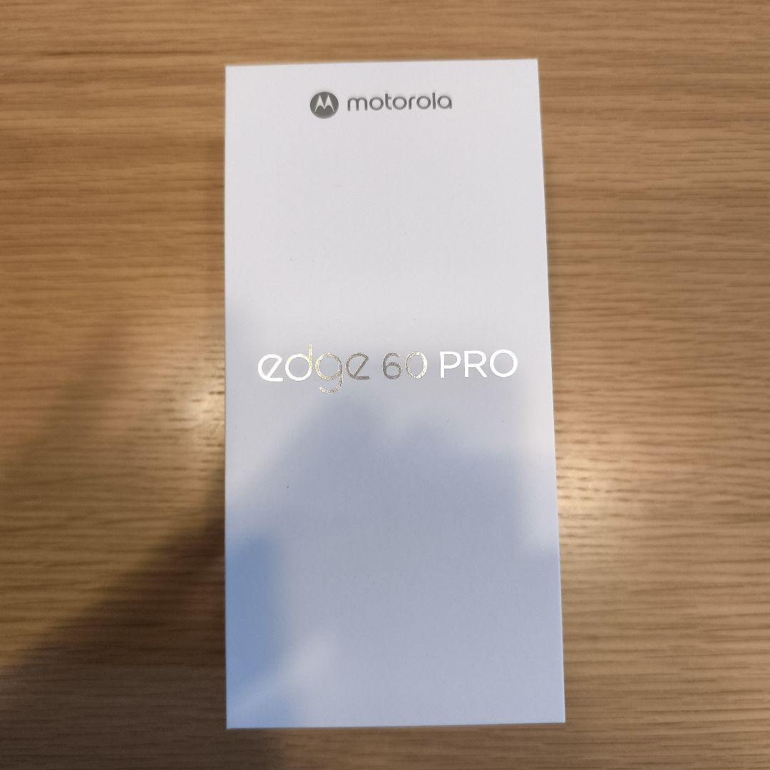 【新品 未使用 未開封】motorola edge 60 proシャドーグリーン