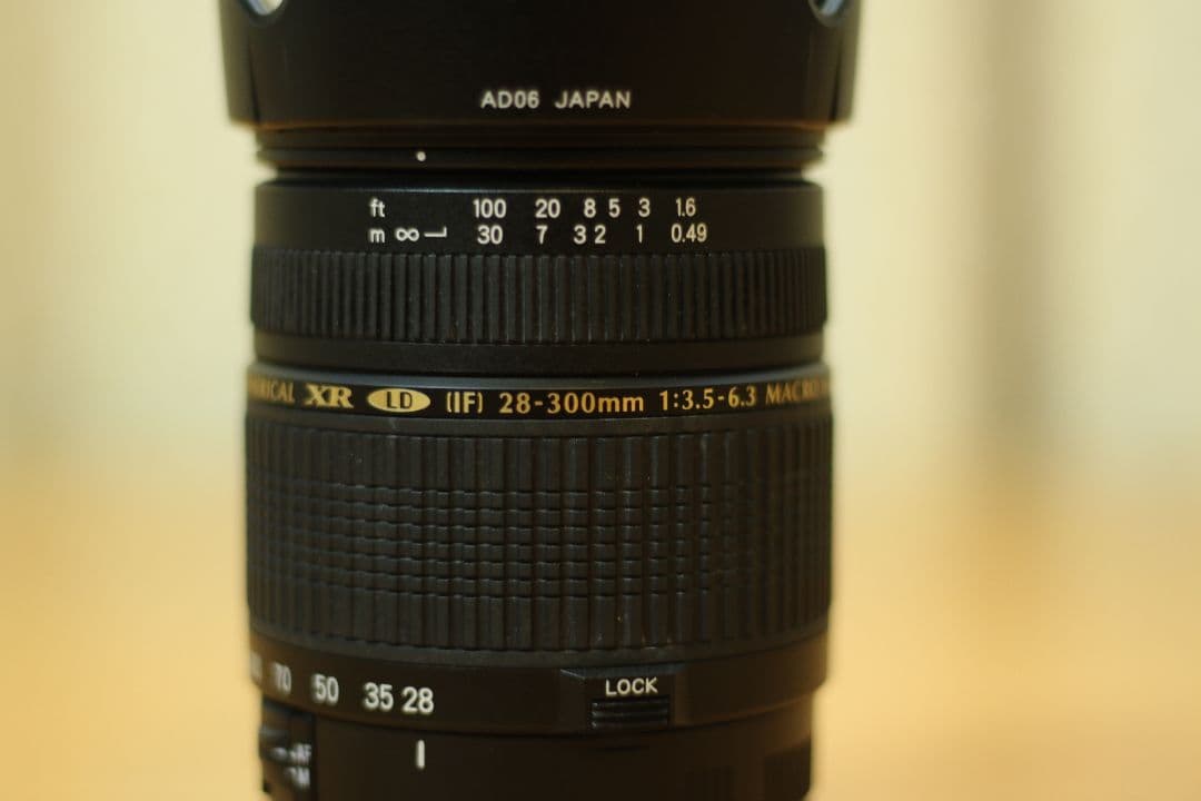 TAMRON 28-300mm f/3.5-6.3 ズームレンズ