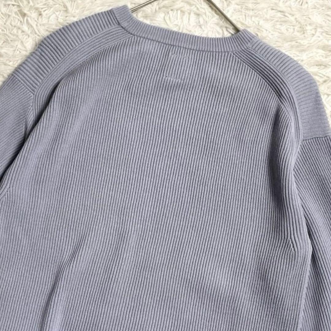 トップス BATONER SIGNATURE COTTON CREW NECK KNIT