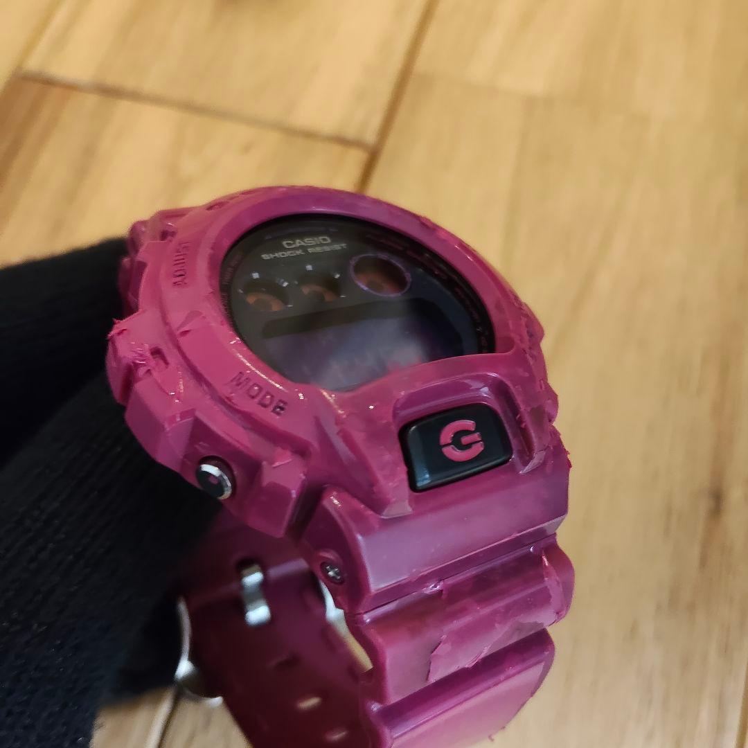 希少品　CASIO　ジーショック　dw-6900pl-4jf クレイジーカラー