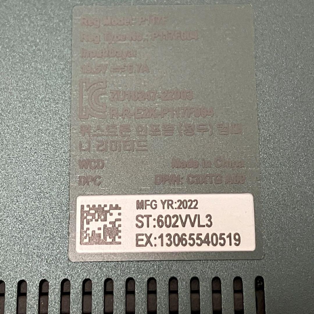 P*i様 Dell Inspiron 16 Plus 7620 i7-12700