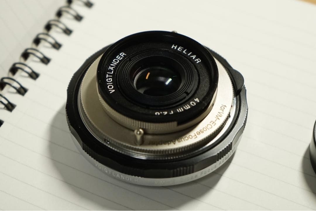 Voigtländer heliar 40mm F2.8 VM-E