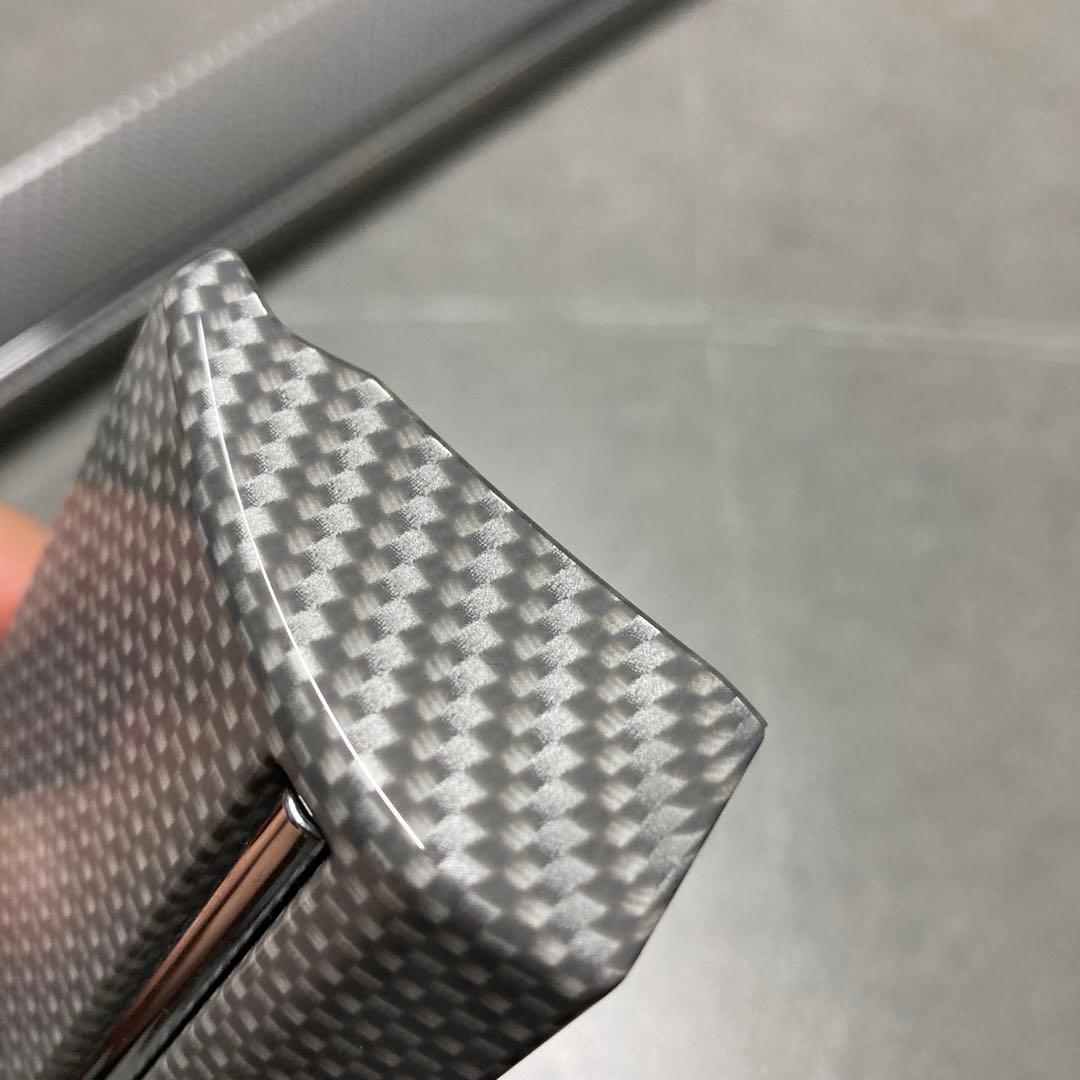 大人気　絶版・希少・美品　スバル オーナメントパネル シルバーカーボン&メッキ