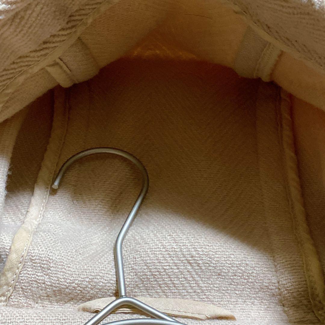 良品☆オールドイングランド　ダッフルコート　ヘリンボーン　鼈甲ボタン　フランス製