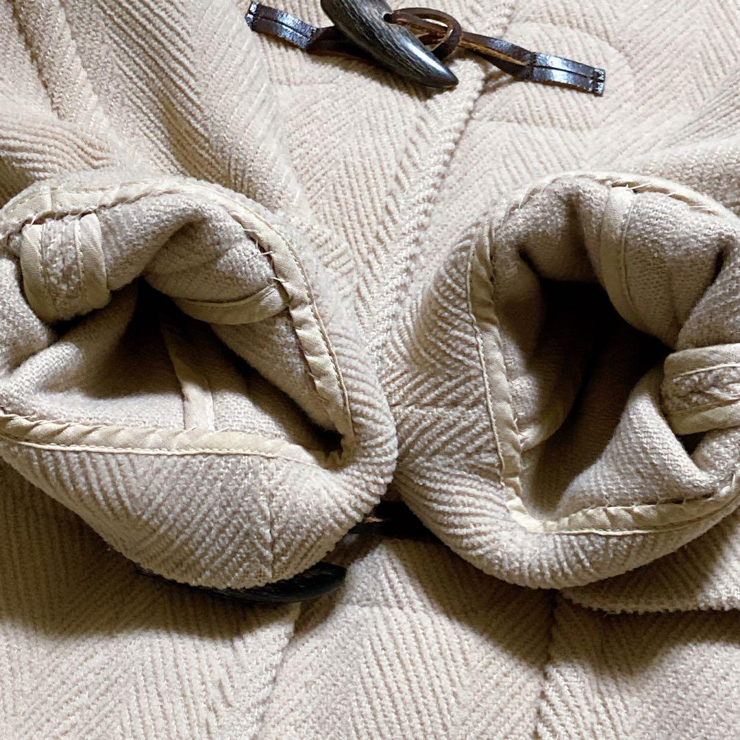 良品☆オールドイングランド　ダッフルコート　ヘリンボーン　鼈甲ボタン　フランス製