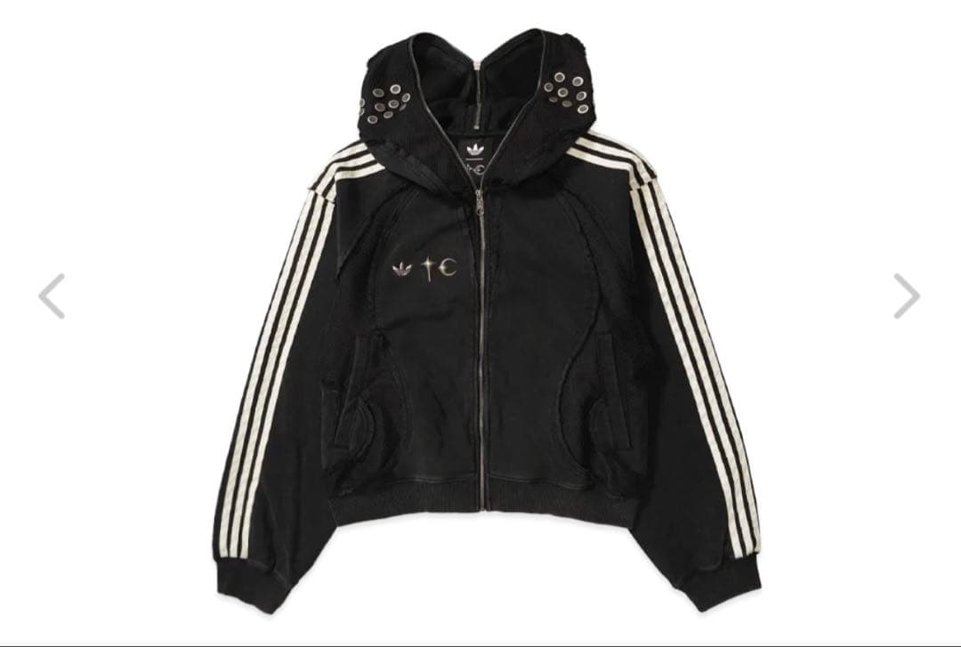 adidas × Thug Club TC TG SWEAT HD / BLK