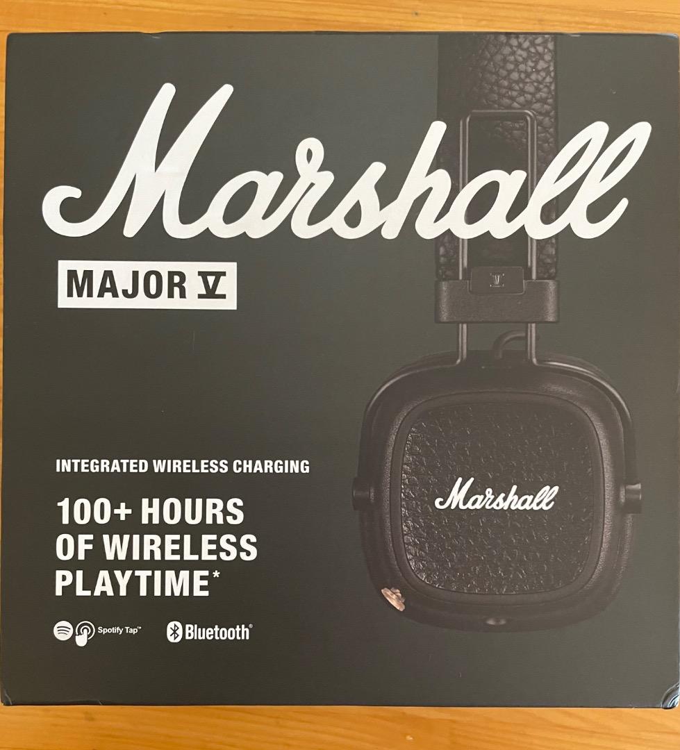 ヨ*シ様 【未開封】Marshall Major V ワイヤレスヘッドフォンブラ