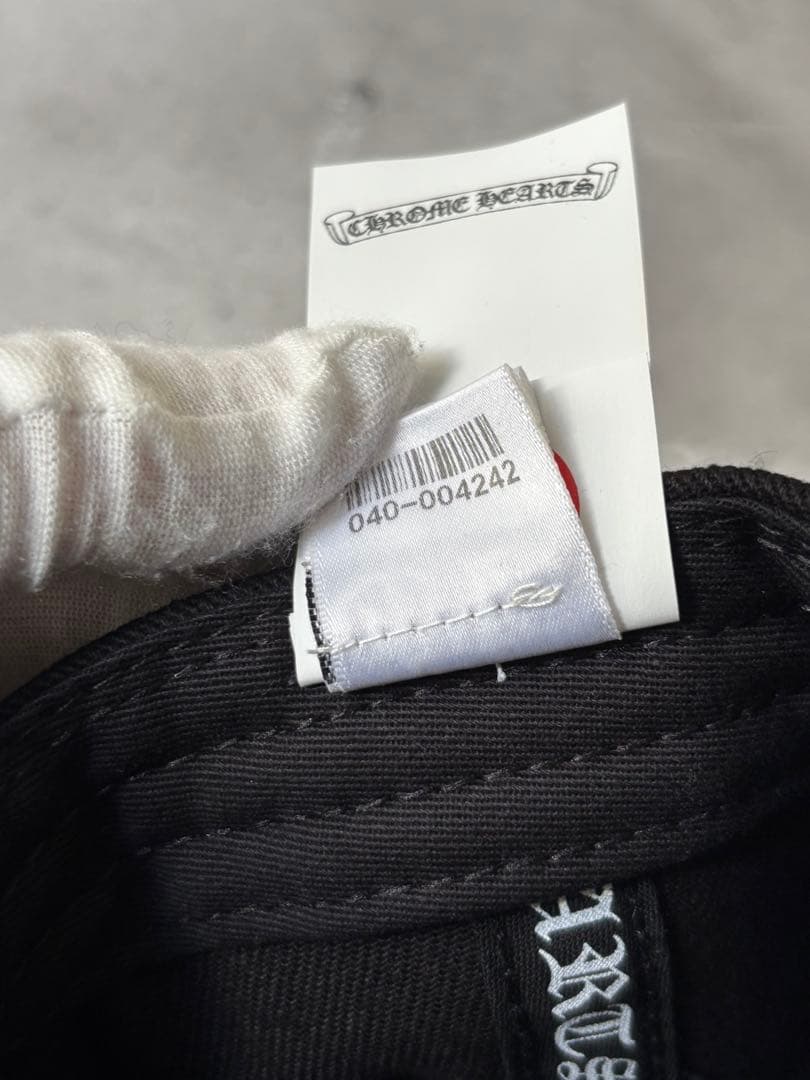 クロムハーツ 　デニムトラッカー 　CHプラスホースシュー　デニムキャップ　帽子