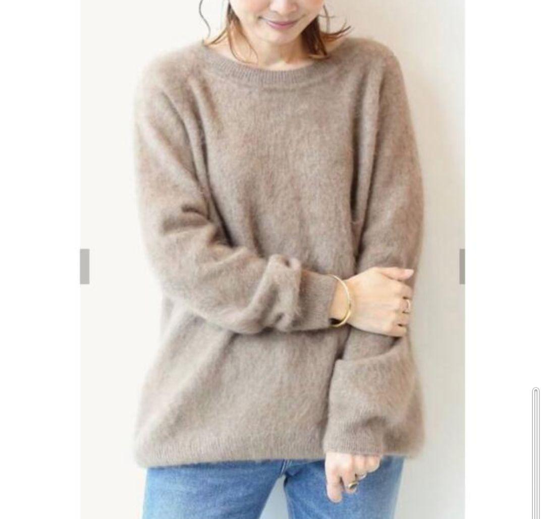 【専用】美品☆　ドゥーズィエムクラス　CASHFUR クルーネックプルオーバー