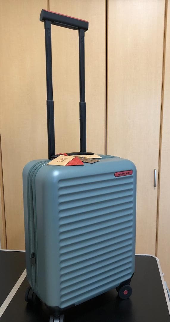 サムソナイト #Slate Green Spinner 55/20 Exp