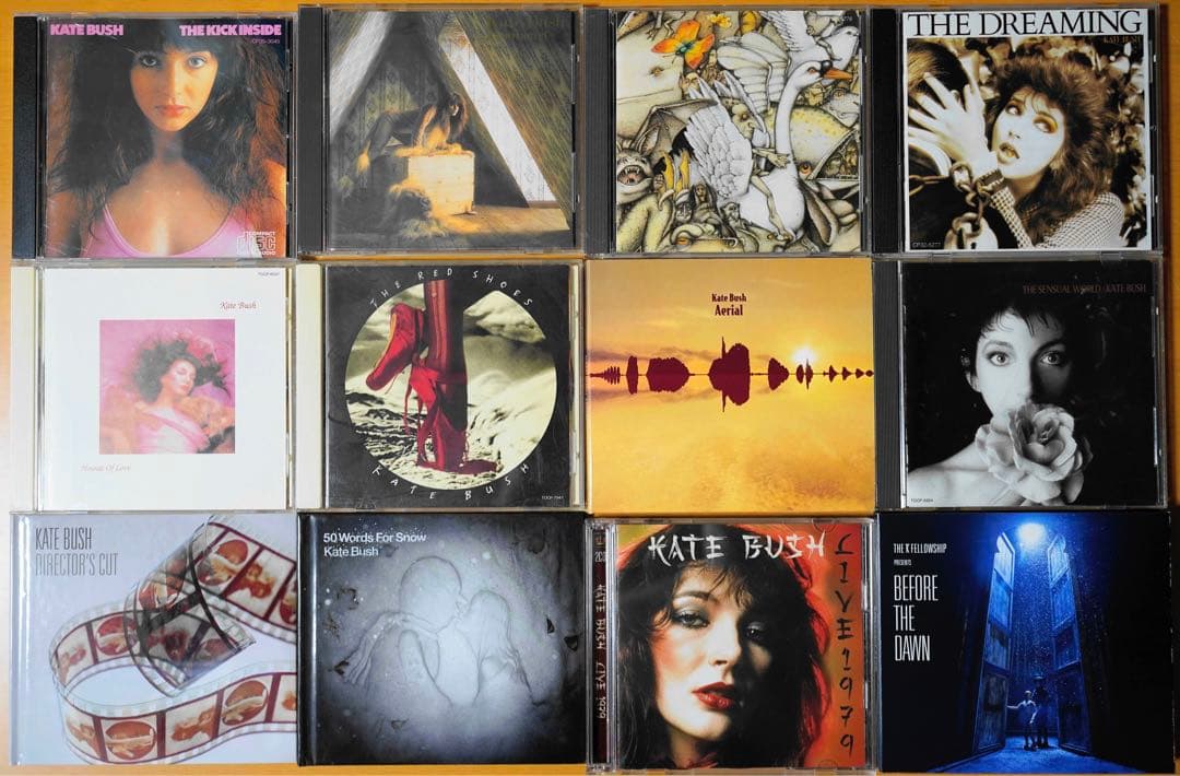 Kate Bush CDまとめ（日本最初期盤含む）