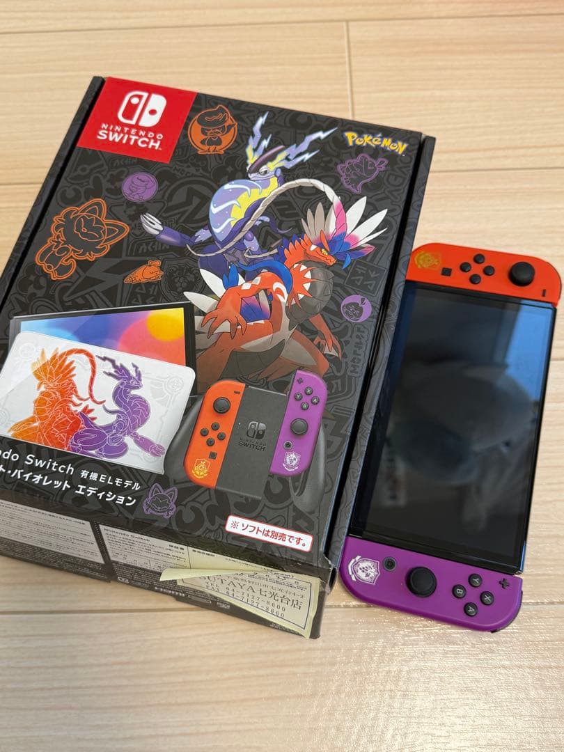 Nintendo Switch 有機EL ポケモンSVエディション　中古