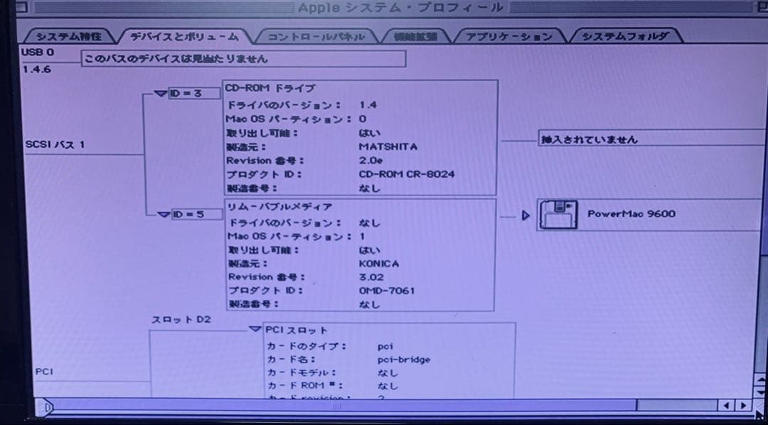 Power Macintosh 9600/300 現状品
