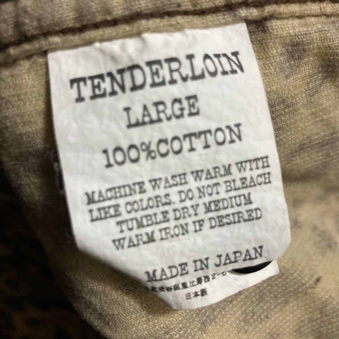 レオパード　コーデュロイ　tenderloin テンダーロイン