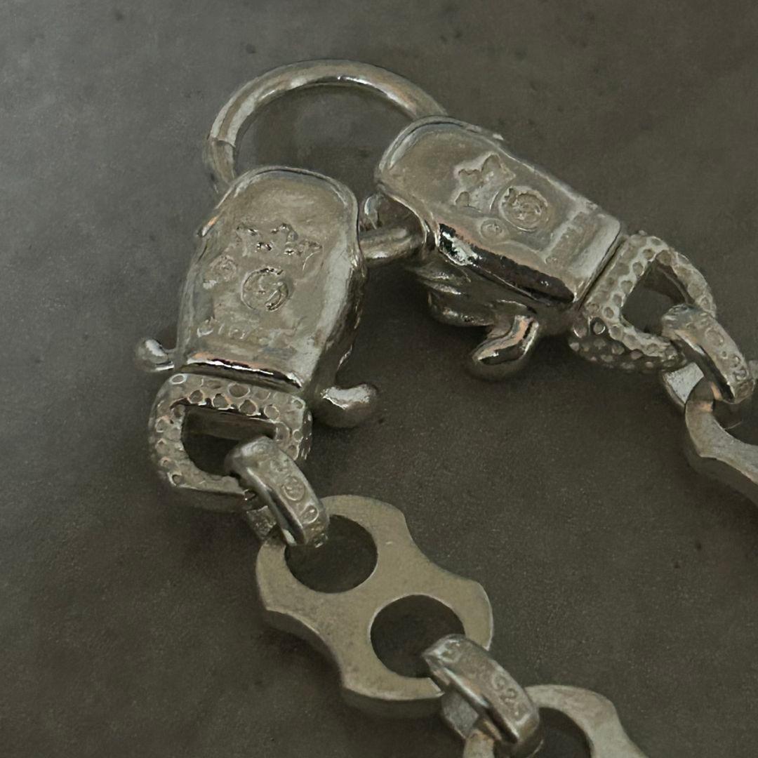 【在庫限り】ヴィンテージ ドッグチェーン S925ネックレス シルバー