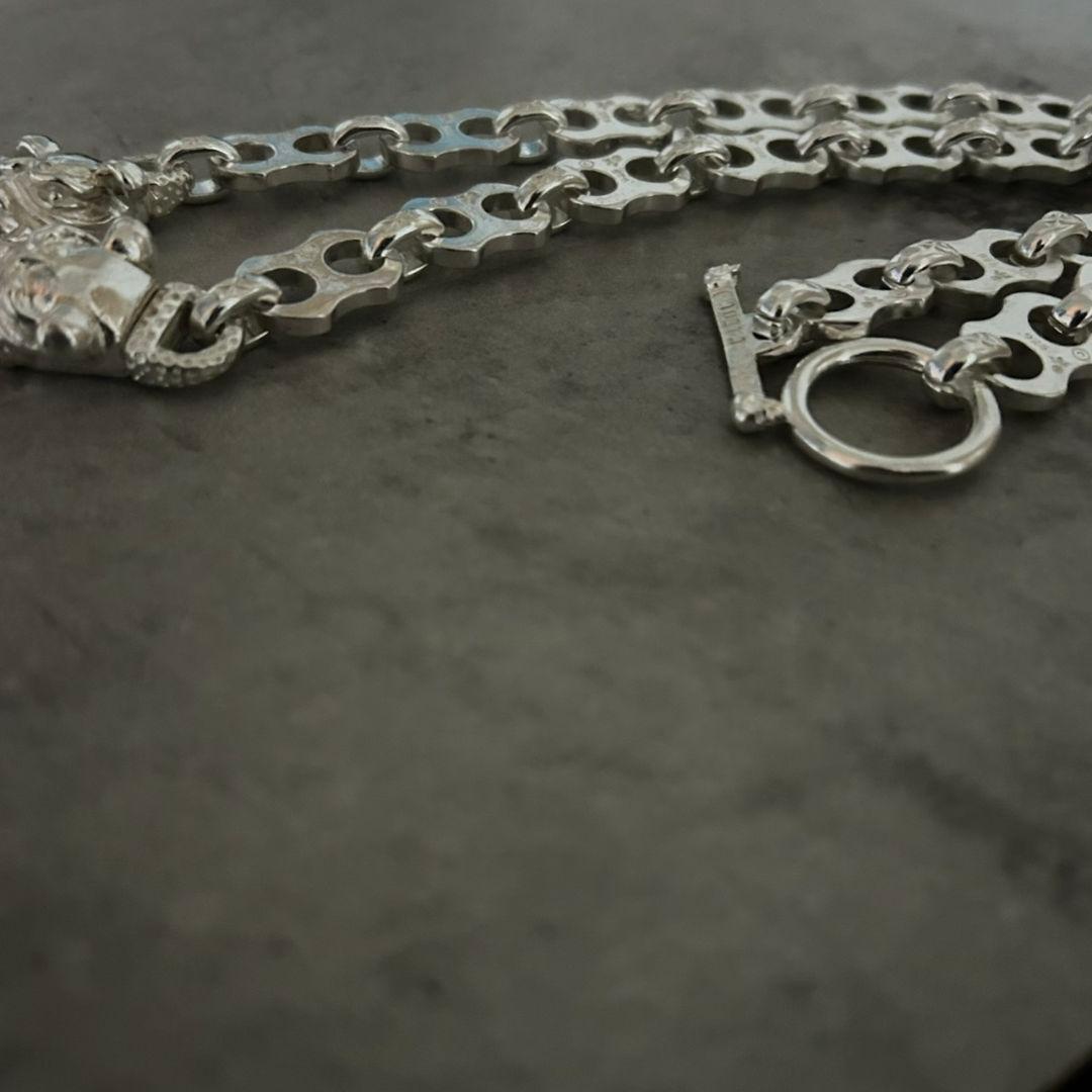 【在庫限り】ヴィンテージ ドッグチェーン S925ネックレス シルバー