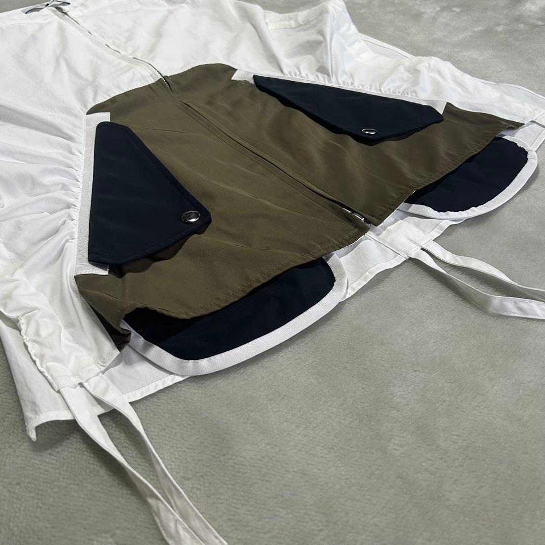 【美品】UN3D.アンスリード　シャツキャミソール　MA-1