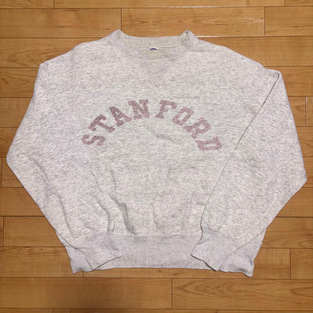 warehouse ヴィンテージ スウェット 染み込み スタンフォード 両V