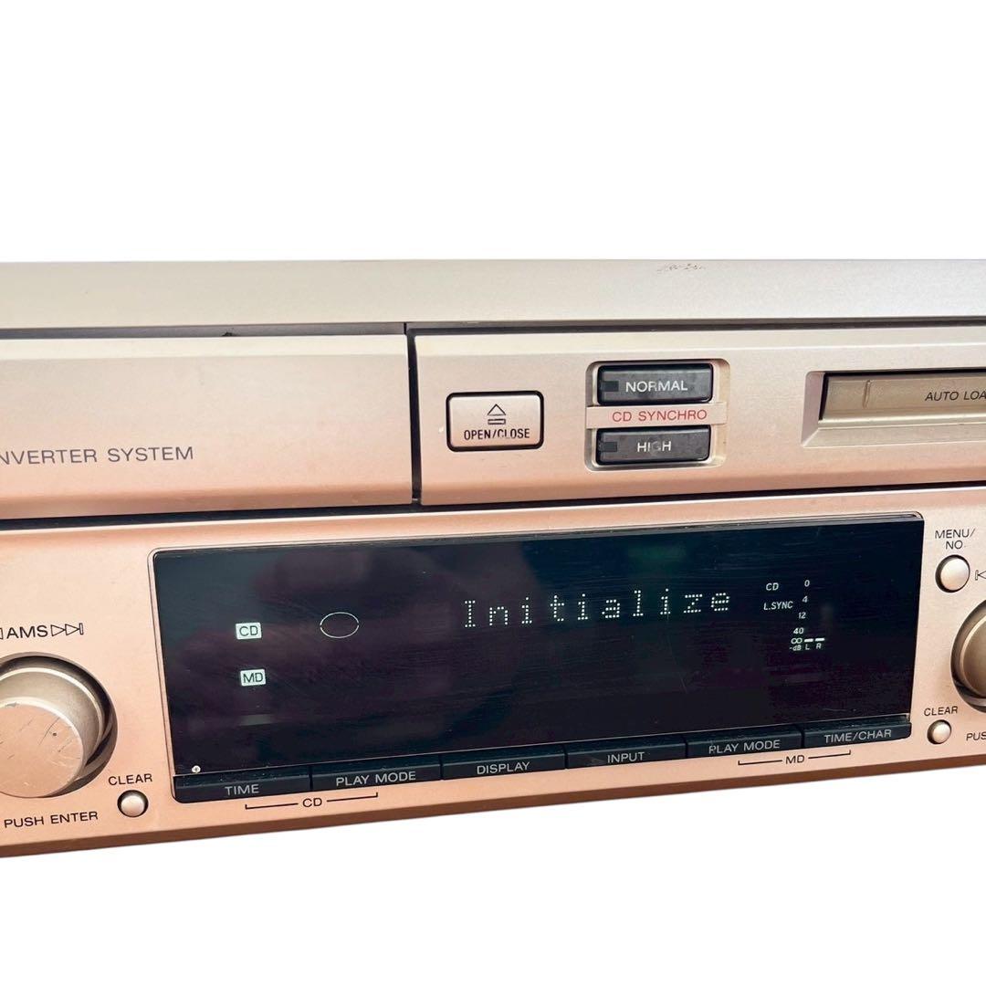 SONY MXD-D40 CD/MDコンビネーションデッキ 高音質 再生・録音