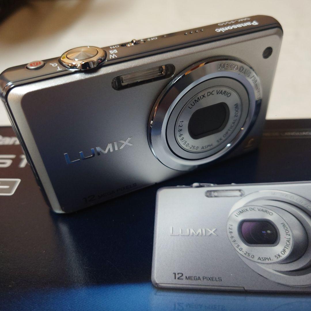 LUMIX FS10・デジタルカメラ 12メガピクセル シルバー