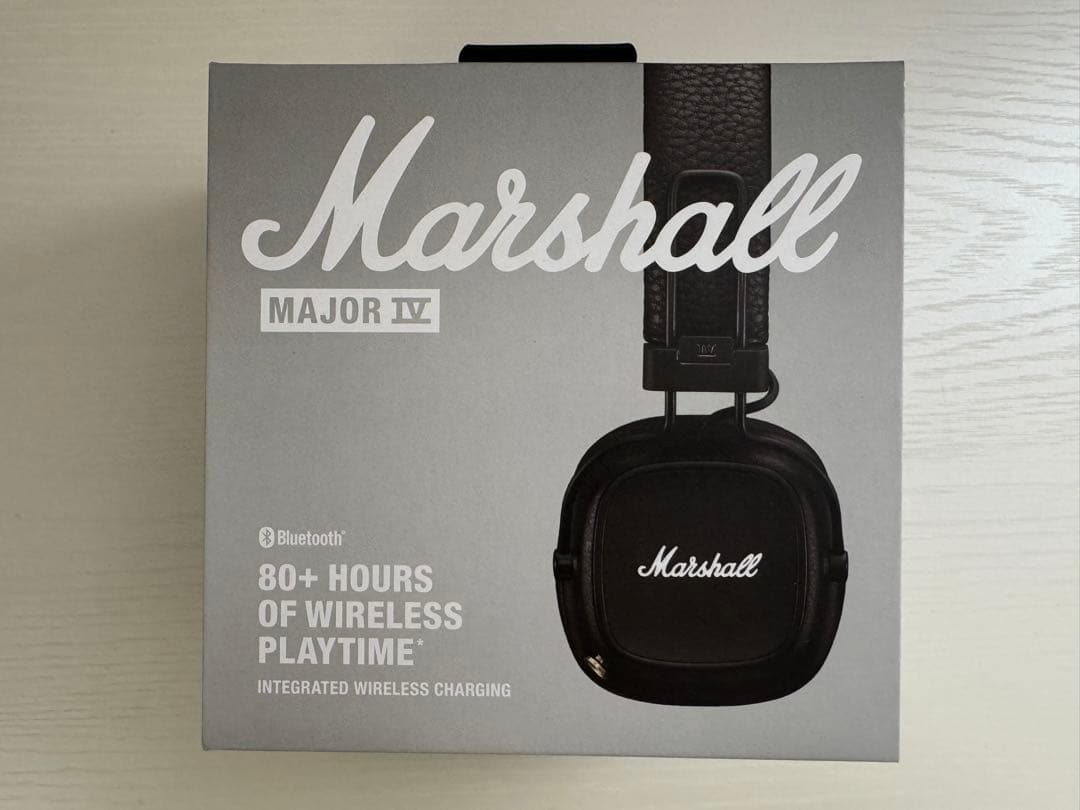 【正規品・新品未使用】Marshall（マーシャル）ヘッドホンMAJOR Ⅳ