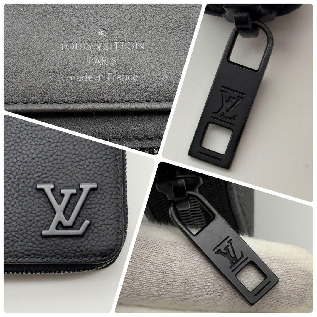 極美品 ルイヴィトン 長財布 アエログラム ジッピーウォレット・ヴェルティカル