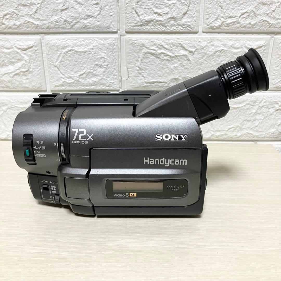 ソニー　CCD-TRV425 SONY 8mmビデオカメラ hi8テープ