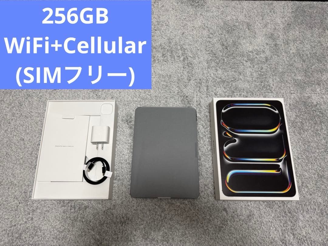 iPad Pro 11インチ 256GB WiFi+Cellularモデル