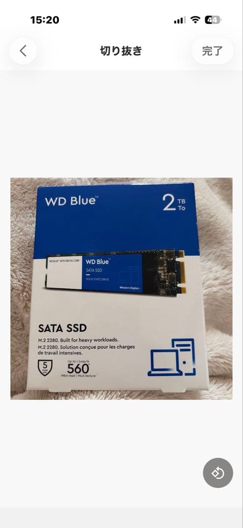 WD 内蔵SSD M.2-2280 2TB WD Blue 3D SATA