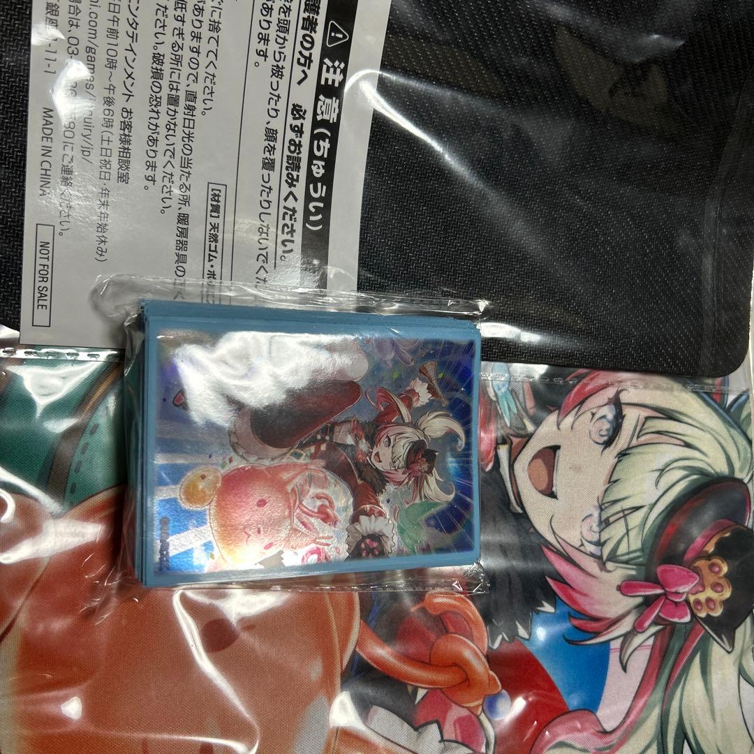 遊戯王ラッシュデュエル　バルーン・バティーア　プレイマット、スリーブ