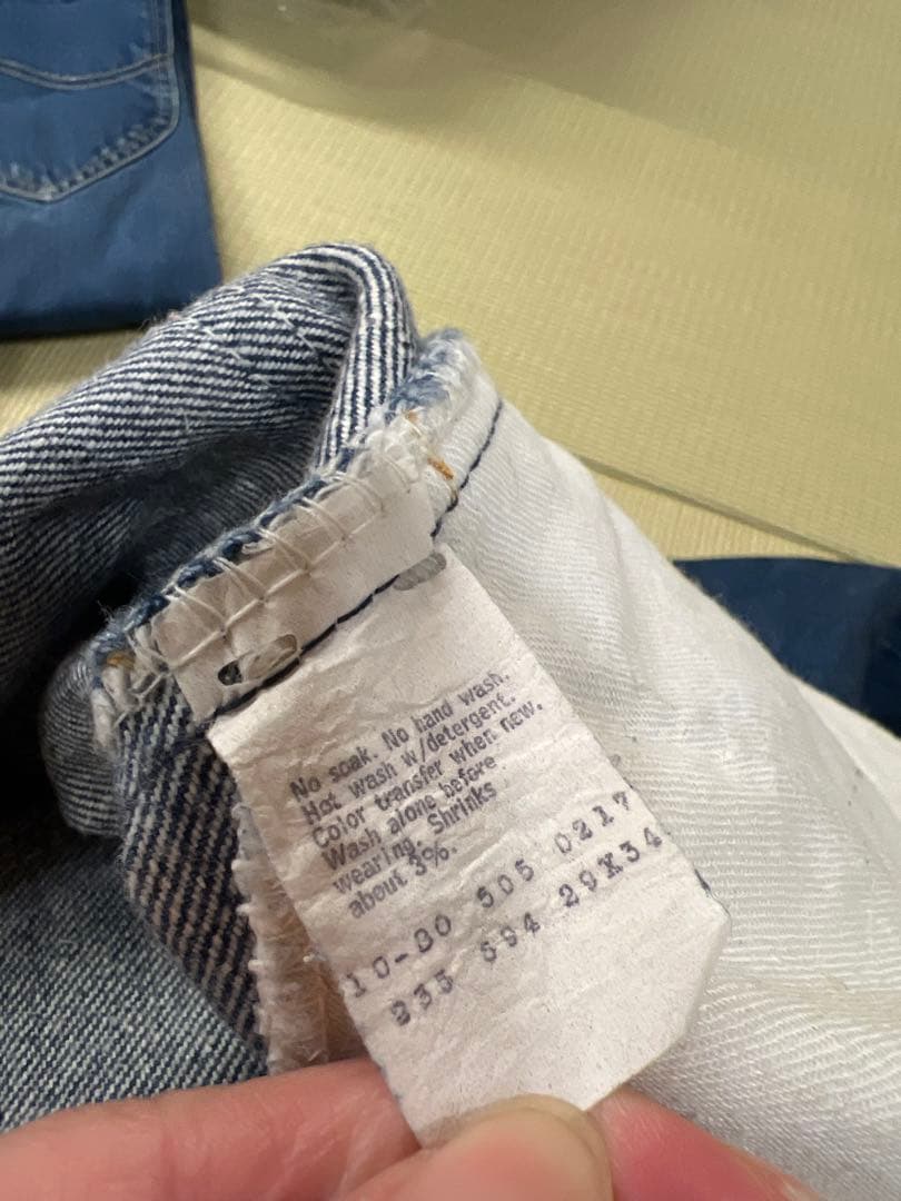 u*s様 Levi’s 505 70s ヴィンテージ TALON42 W29