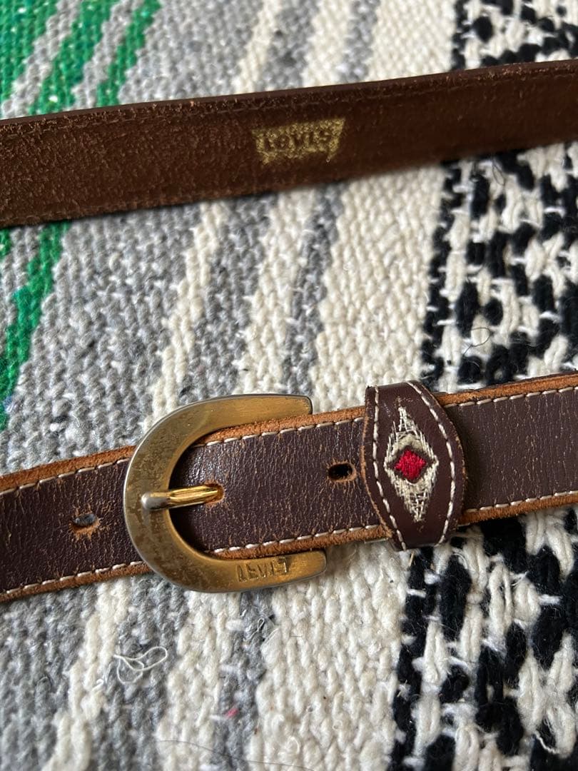 Levi's ベルト 70s ヴィンテージ ウエスタンベルト