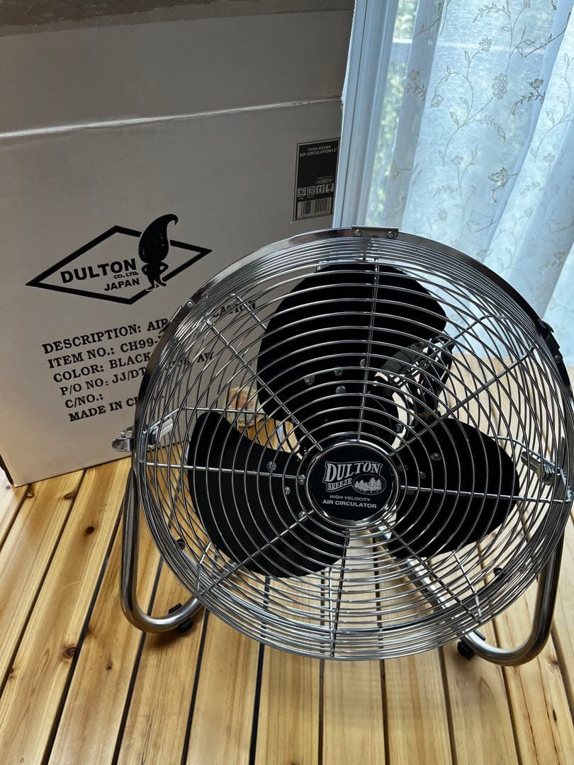 DULTON ダルトン BREEZE サーキュレーター ブラック