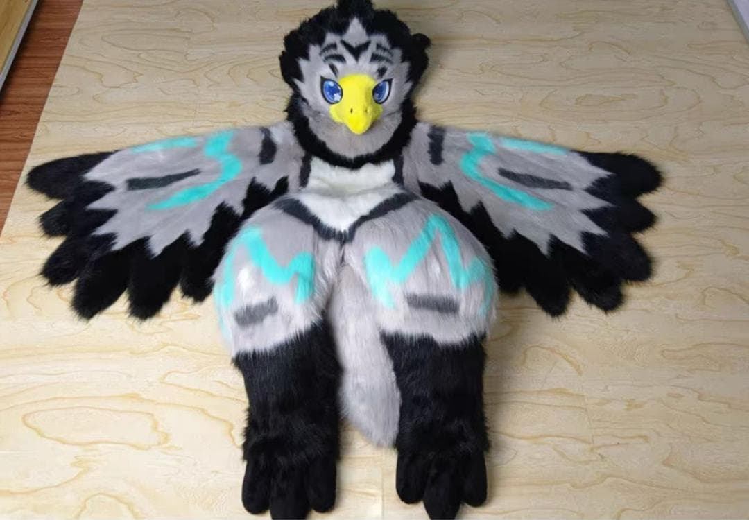 翌日発送可 着ぐるみ ケモノ ファースーツ コスプレ コスチューム マスク