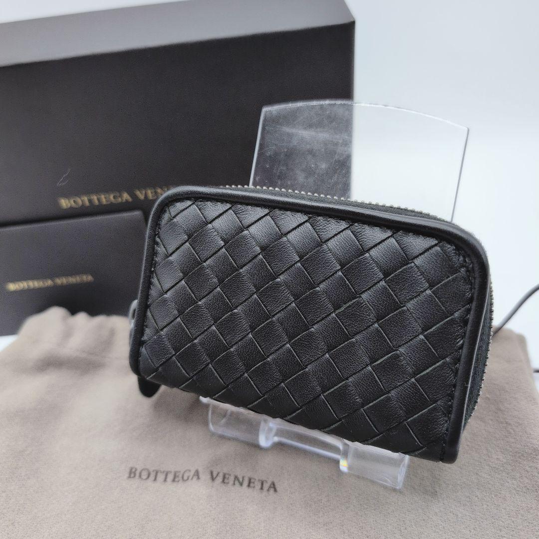 未使用級✨BOTTEGAVENETA ケース イントレチャート ブラック