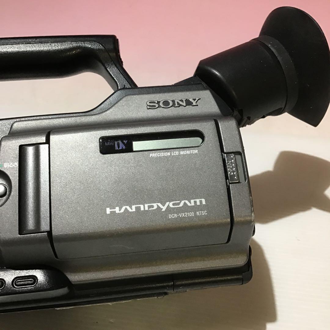 5030399 SONY Handycam. vx2100 ジャンク ビデオ