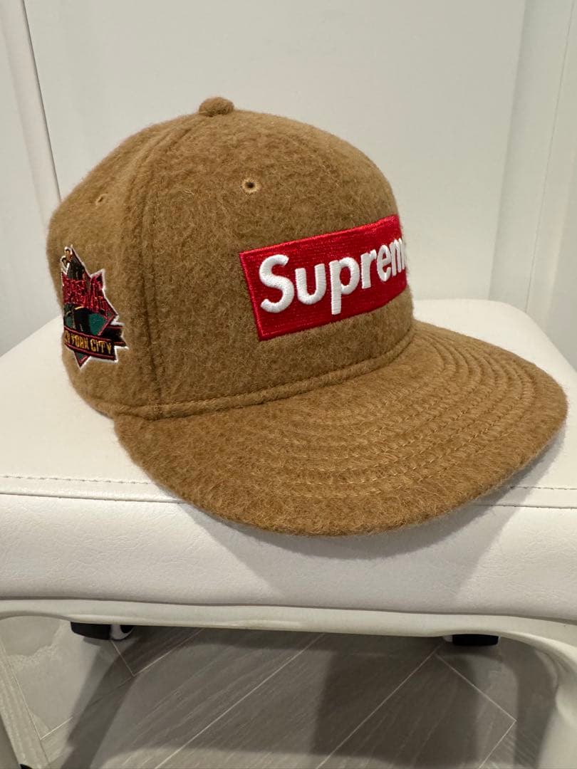 Supreme ブラウンキャップ　7 1/8（56.8センチ）