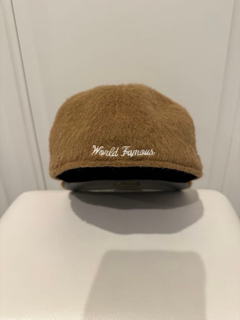 Supreme ブラウンキャップ　7 1/8（56.8センチ）