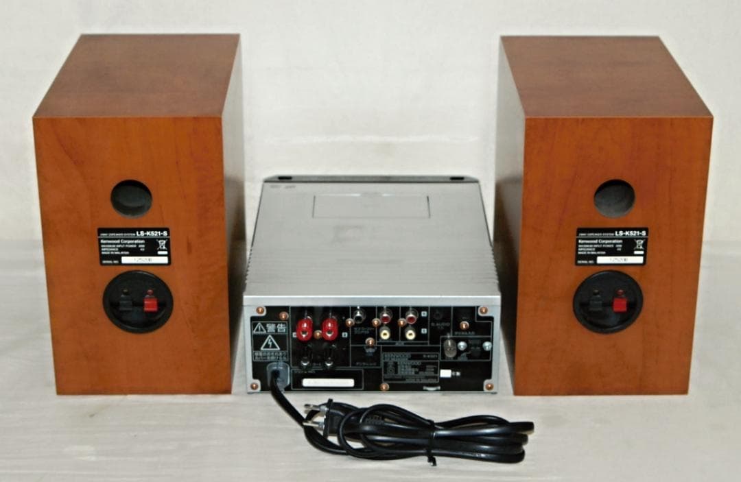JVCケンウッド コンパクトHi-Fiシステム K-521-S コンポシステム