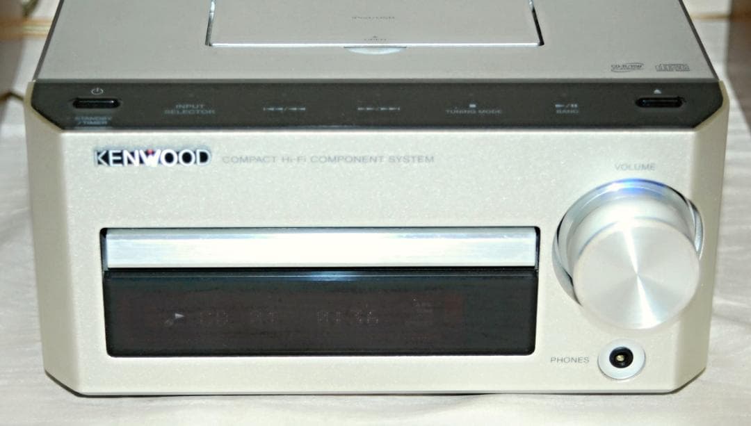 JVCケンウッド コンパクトHi-Fiシステム K-521-S コンポシステム