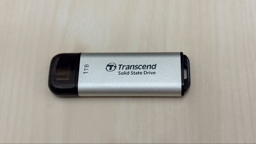 トランセンド ポータブルSSD 1TB USB Type-C