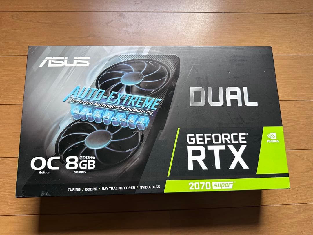 グラフィックボード・グラボ・ビデオカード ASUS DUAL GeForce RTX 2070 super OC 8GB