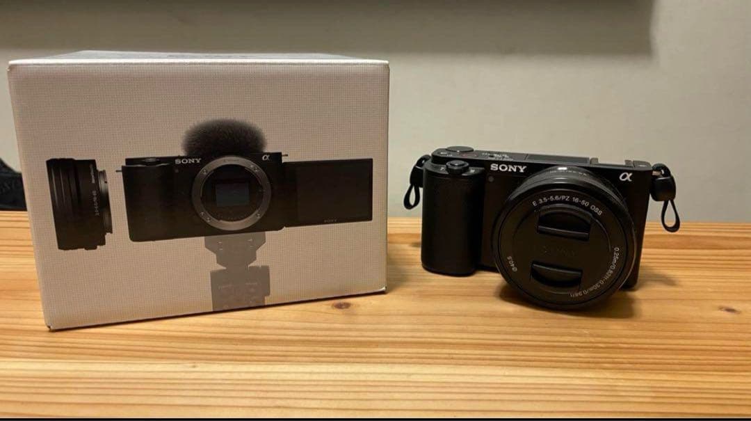 SONYレンズ交換式デジタルカメラZV-E10 未使用