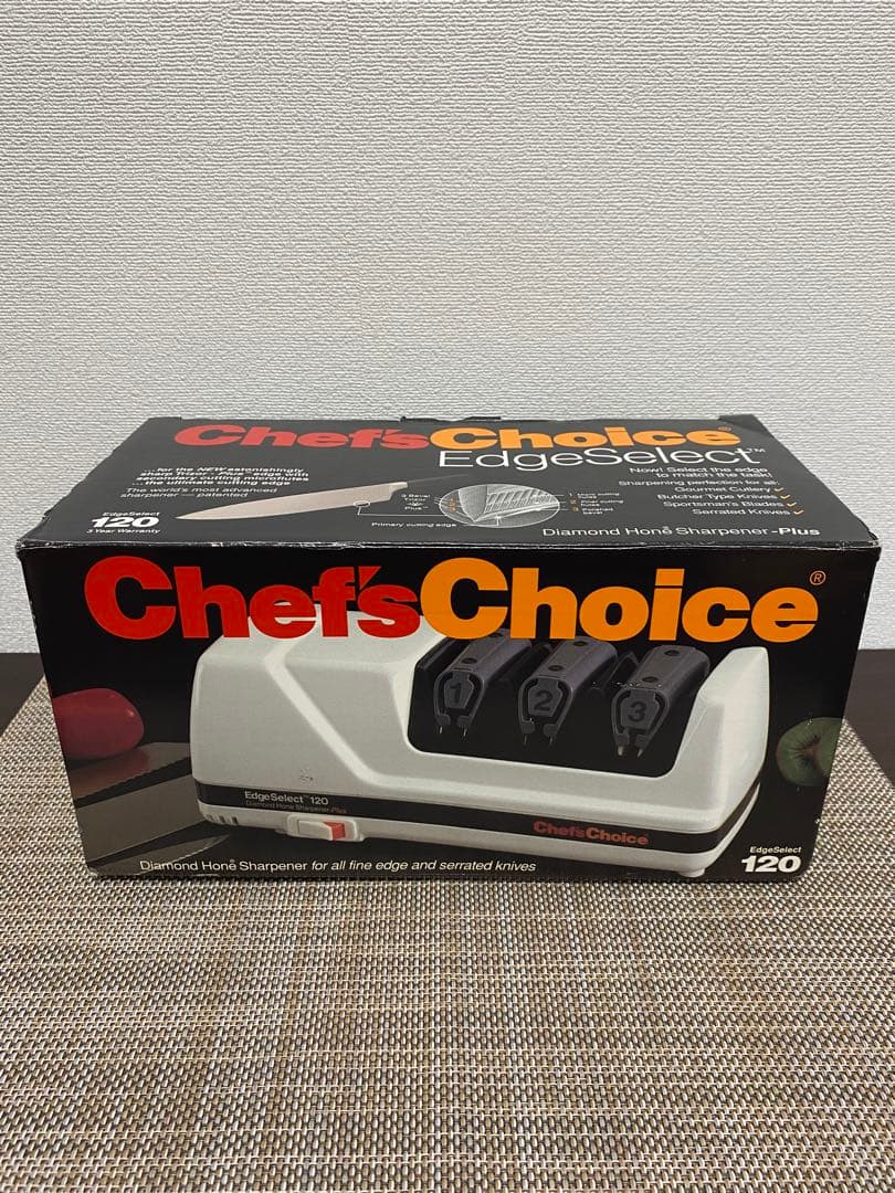 電動包丁研ぎ Chef's Choice Edge Select 120