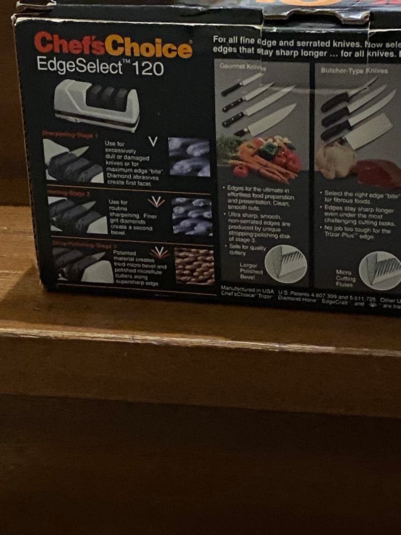 電動包丁研ぎ Chef's Choice Edge Select 120